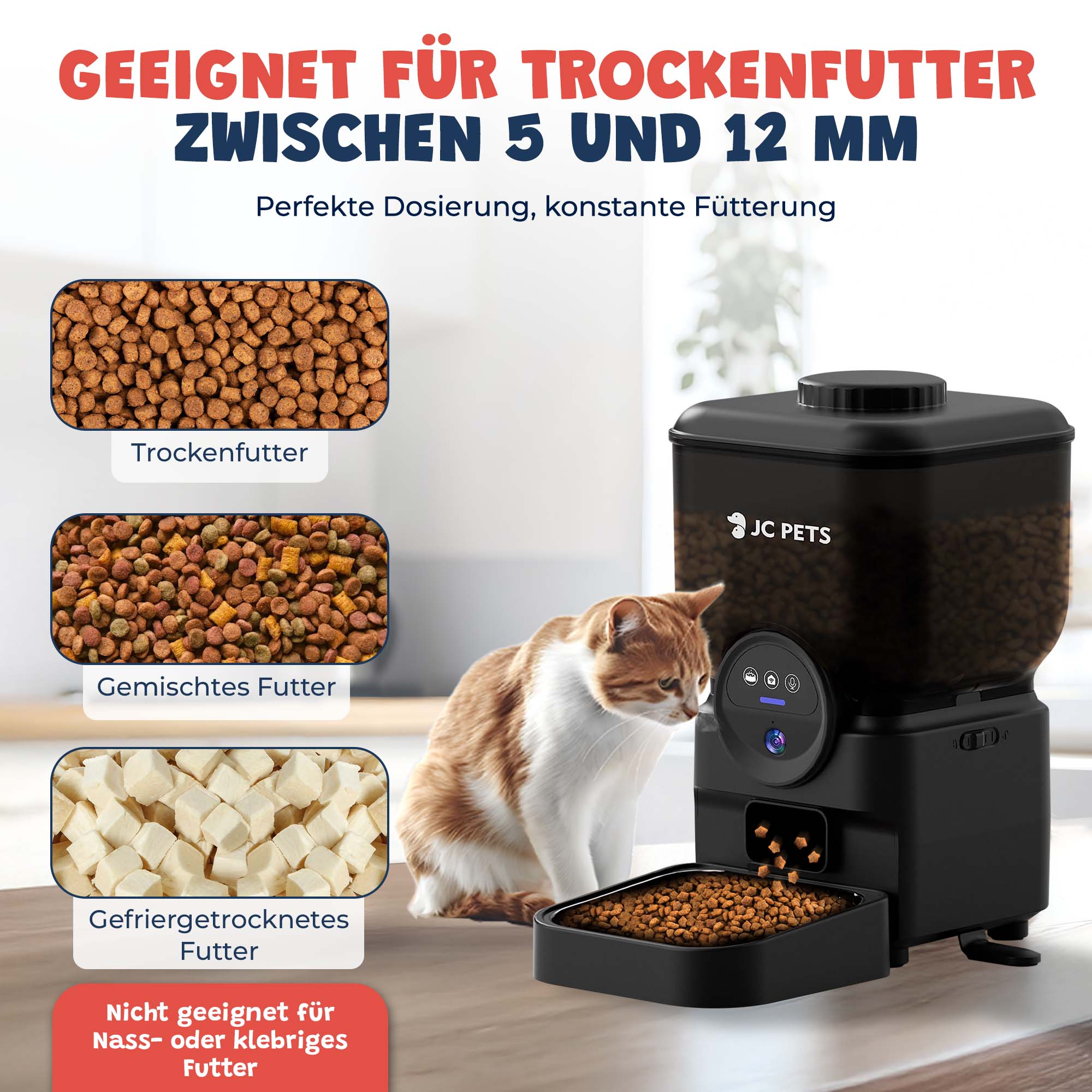Futterautomat Katze Kabellos