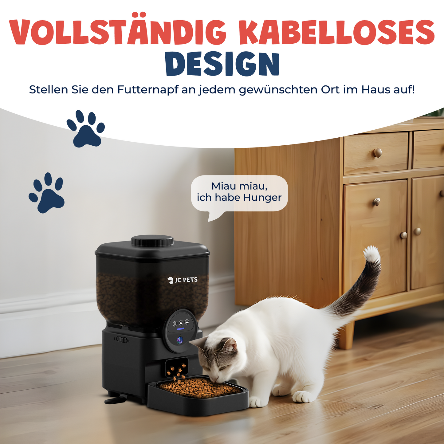 Futterautomat Katze Kabellos