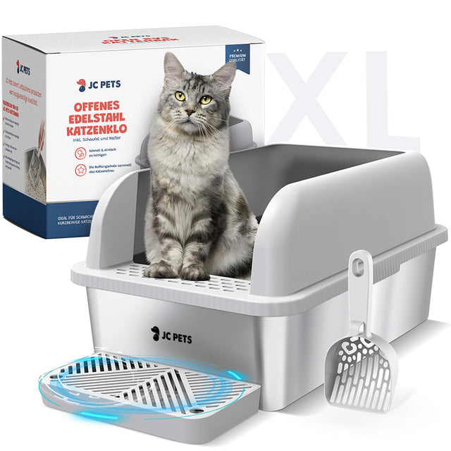 Katzenklo aus Edelstahl