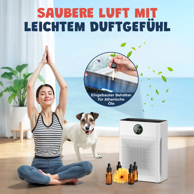 Luftreiniger mit Haustiermodus