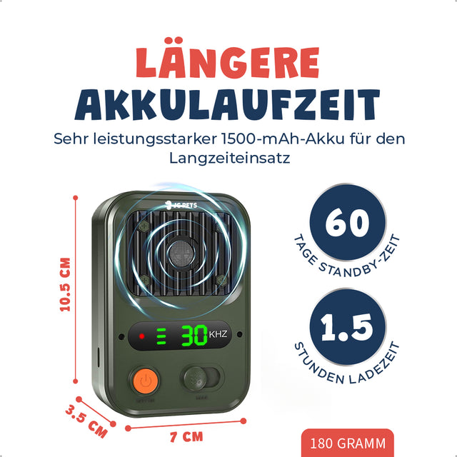 Ultraschall Anti-Bell-Gerät