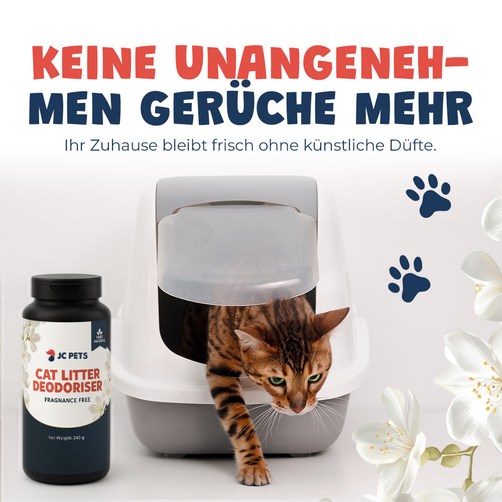 Katzentoiletten Geruchsneutralisierer mit Aktivkohle