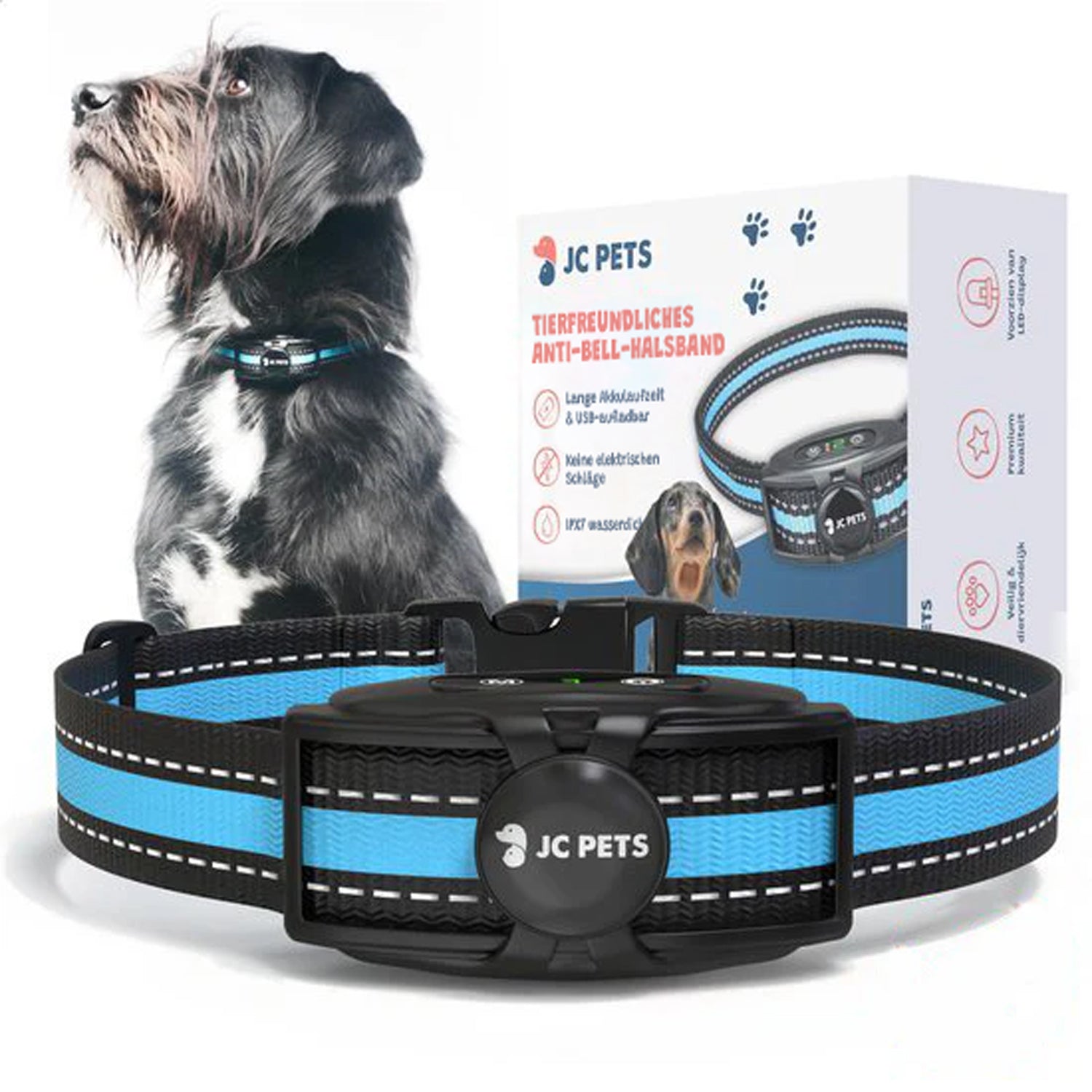 Anti bell Halsband Aufladbar fr Hunde | JCPets.de JC Pets DE Anti bell Halsband Aufladbar fr Hunde | JCPets.de JC Pets DE