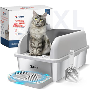 Katzenklo aus Edelstahl